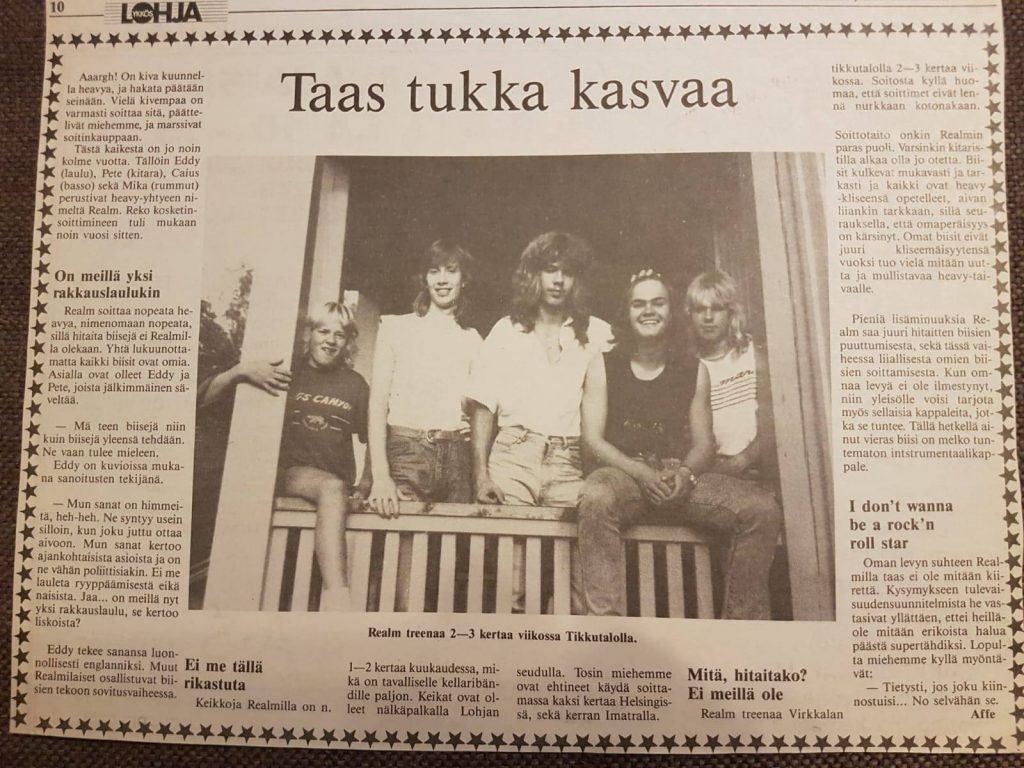 Taas tukka kasvaa Realm